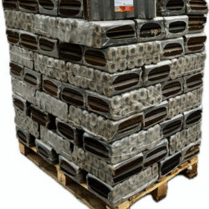Pini Kay Hartholzbriketts Eiche mit Zugloch 960 kg Palette