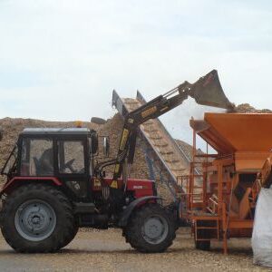 Spielplatzhackschnitzel, Fallschutz nach DIN EN 1176-2017 1500 Liter BigBag